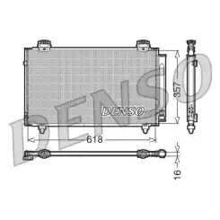 DENSO Klima Radyatörü Kondenser DCN50004