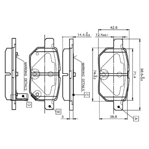 BOSCH Arka Fren Diski 0986TB3071