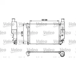 VALEO Motor Su Radyatörü 816554