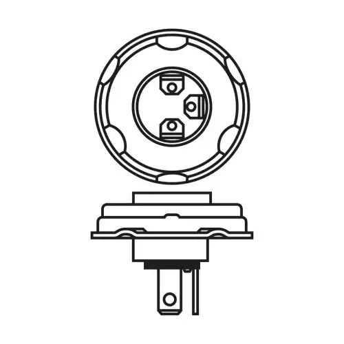 BOSCH Far Ampülü 12V R2 P45T 1987302023