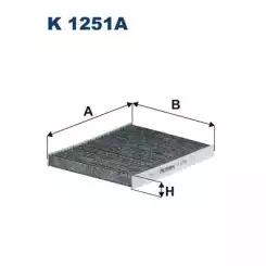 FILTRON Polen Filtre Karbonlu K1251A