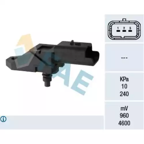 FAE Emme Manifold Basınç Map Sensörü FAE 15046