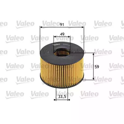 VALEO Yağ Filtre 586513