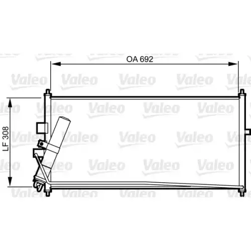 VALEO Klima Radyatörü Kondenser 817822