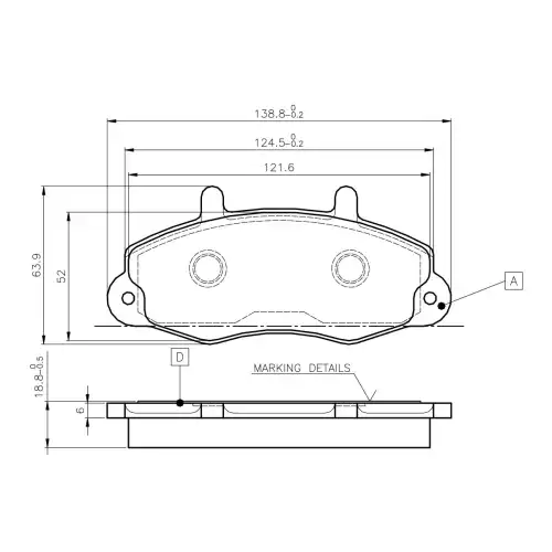 BOSCH Ön Fren Balatası Tk 0986TB2019