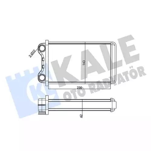 KALE Kalorifer Radyatörü Brazing 346245