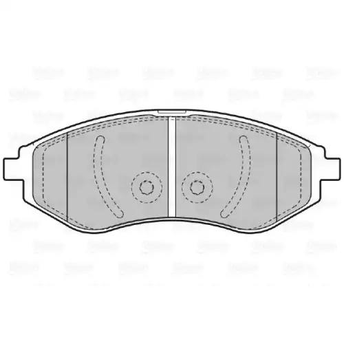 VALEO Ön Fren Balatası Tk 670644