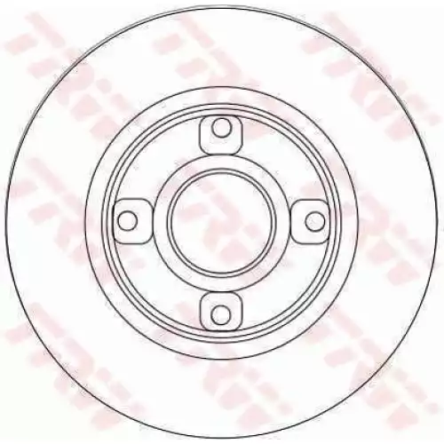 TRW Arka Fren Diski Takım DF4452