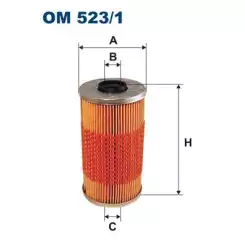 FILTRON Yağ Filtre OM523/1