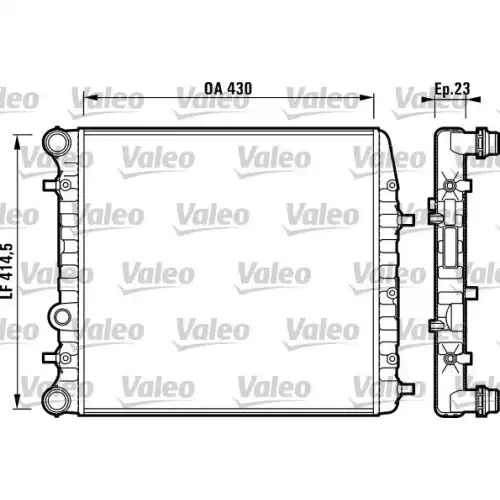 VALEO Motor Su Radyatörü 732863