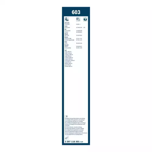 BOSCH Silecek Süpürgesi Ön Takım Aerotwin 600-600mm 3397118301