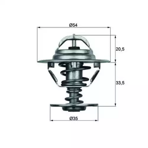 MAHLE Termostat TX883D