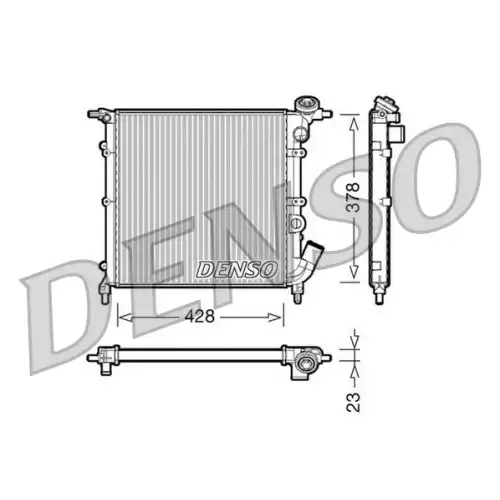 DENSO Radyatör Su Klimasız DRM23012