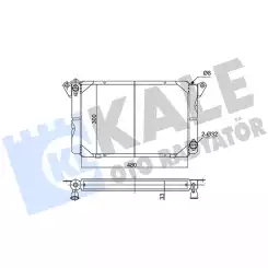 KALE Motor Su Radyatörü 3 Sıra 0501143PN