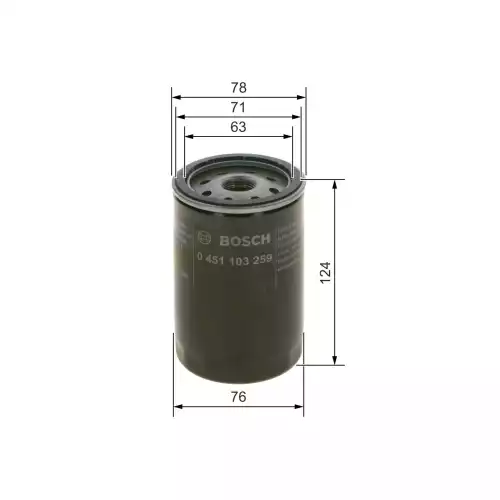 BOSCH Yağ Filtre 0451103259