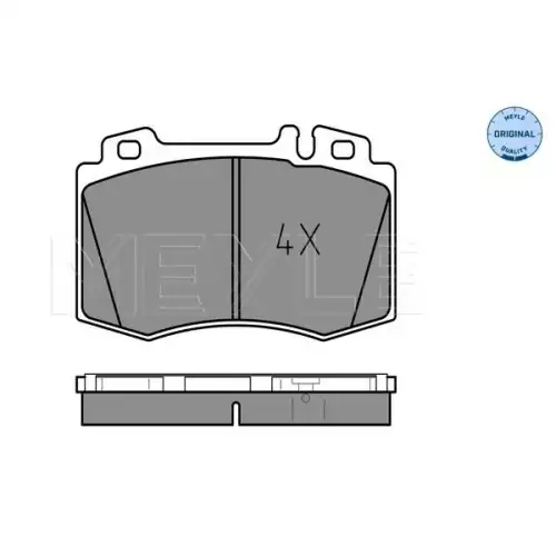 MEYLE Ön Fren Balatası 0252327117