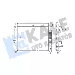 KALE Motor Su Radyatörü Otomatik 354800