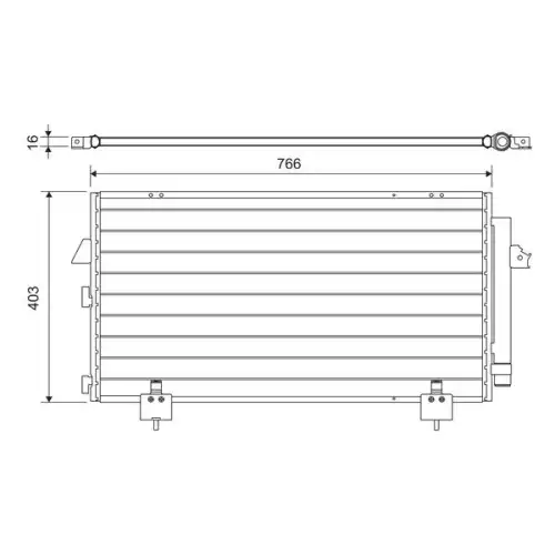 VALEO Klima Radyatörü Kondenser 814218
