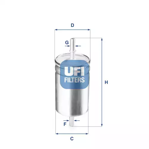 UFI Benzin Filtre 31.722.00