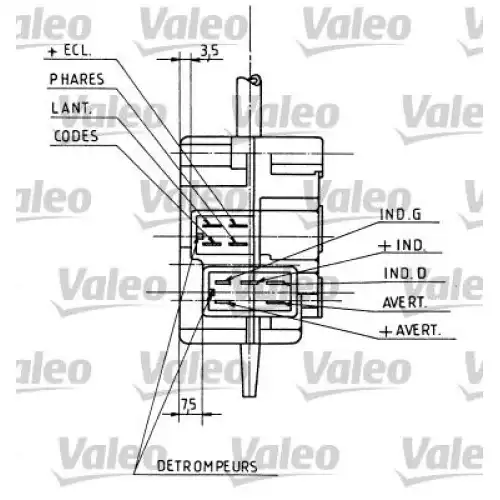 VALEO Far Korna Kumanda Kolu 251106