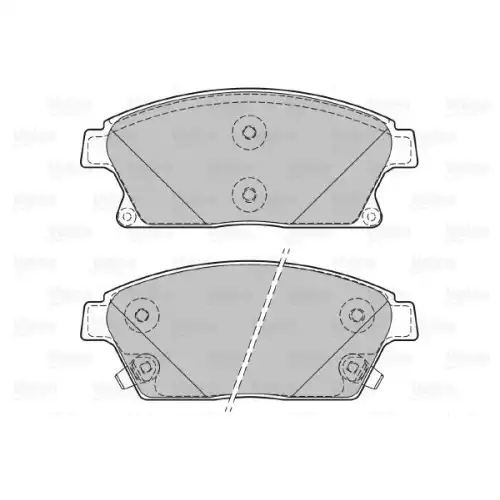 VALEO Ön Fren Balatası Tk 601070