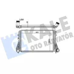 KALE Turbo Radyatörü İntercoller 342380