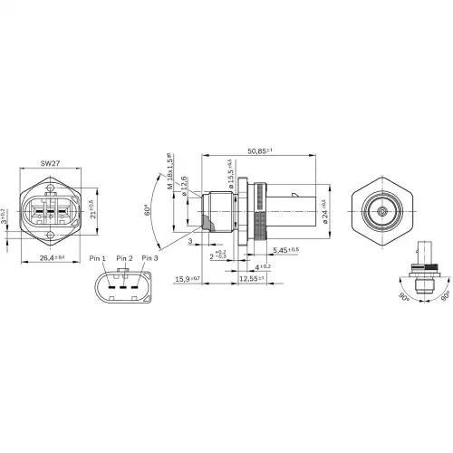 BOSCH Manifold Basınç Sensörü 0281002842