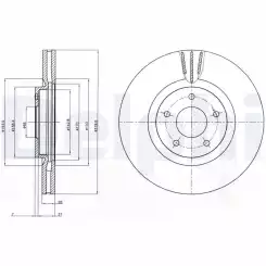 DELPHI Ön Fren Diski Havalı 320Mm Takım BG4231