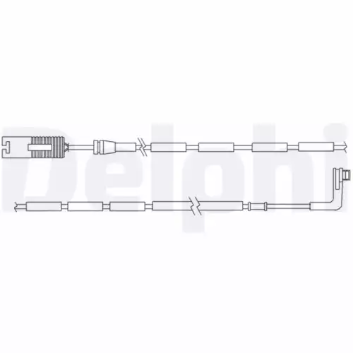 DELPHI Fren Balata İkaz Kablosu Arka 1090Mm LZ0177