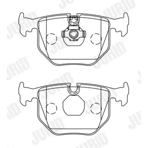 JURID Arka Fren Balatası 571918J