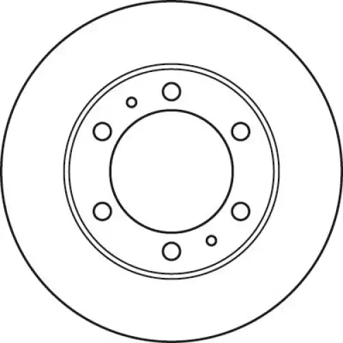 TRW Ön Fren Diski Havalı 297.6mm DF4917