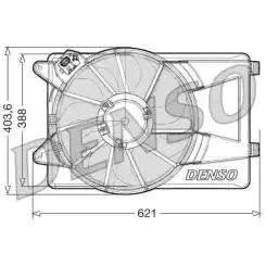 DENSO Fan Motoru DER09306