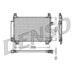 DENSO Klima Radyatörü Condenser DCN50007