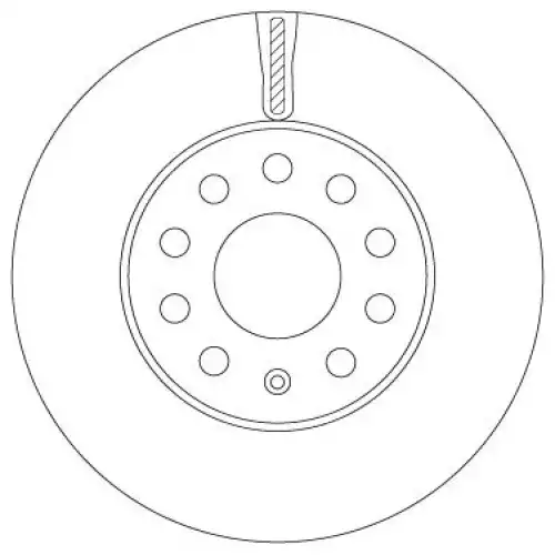 TRW Ön Fren Diski Havalı 276mm DF6903S