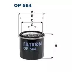 FILTRON Yağ Filtre OP564