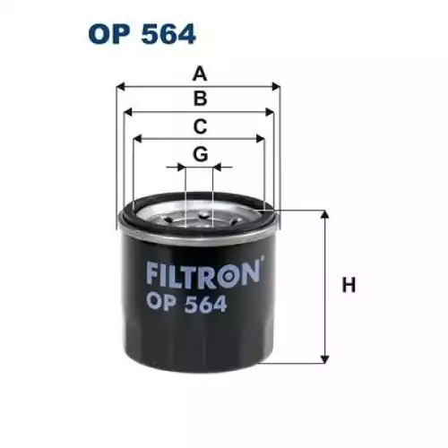 FILTRON Yağ Filtre OP564