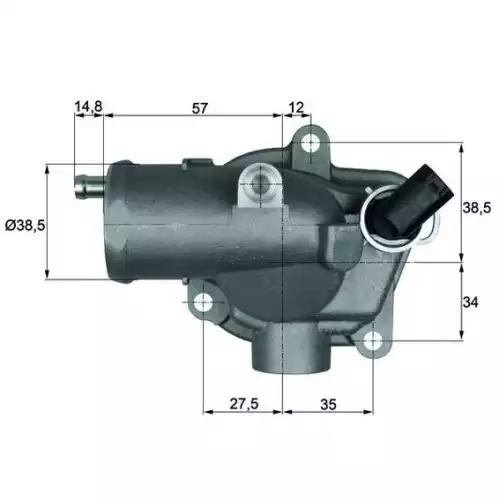 MAHLE Termostat TI2892