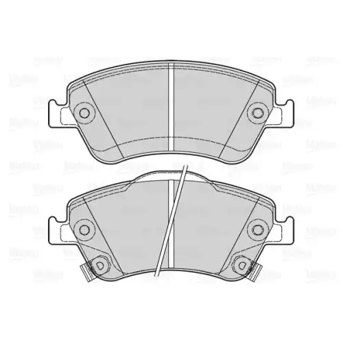 VALEO Ön Fren Balatası Tk 670040