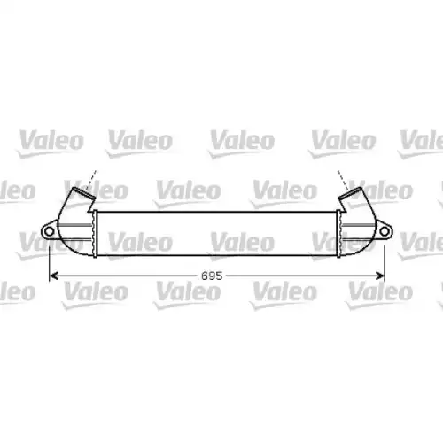 VALEO Turbo İntercooler Radyatörü 818712