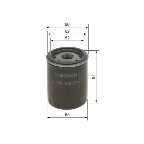 BOSCH Yağ Filtre 09864B7065-0451103276