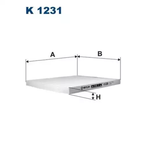 FILTRON Polen Filtre K1231