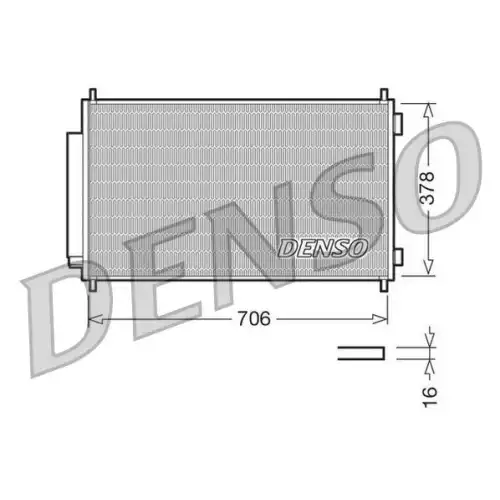 DENSO Klima Radyatörü Kondenser DCN40002