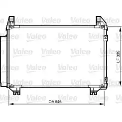 VALEO Klima Radyatörü Kondenser 814233