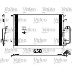 VALEO Klima Radyatörü Kondanser 817647