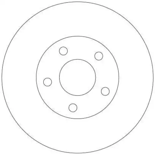 TRW Ön Fren Diski Havalı 280.5.mm DF4316