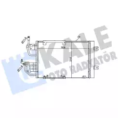 KALE Klima Radyatörü Kondanser 393500