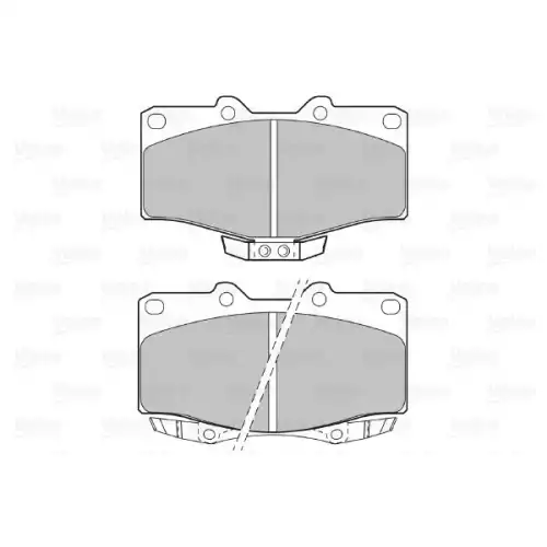 VALEO Ön Fren Balatası Tk 598393