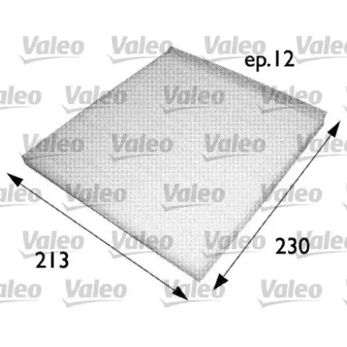 VALEO Polen Filtre 698691