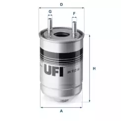 UFI Yakıt Filtre 24.113.00