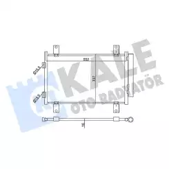 KALE Klima Radyatörü Kondanser 345350